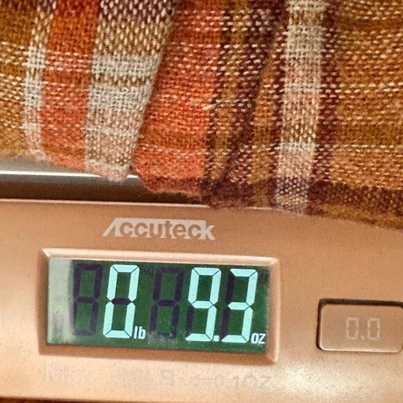 Vintage Plaid Wool Skirt Side Zip Twee Schoolgirl Grunge 90s 80s Academia Prep - Picture 6 of 6